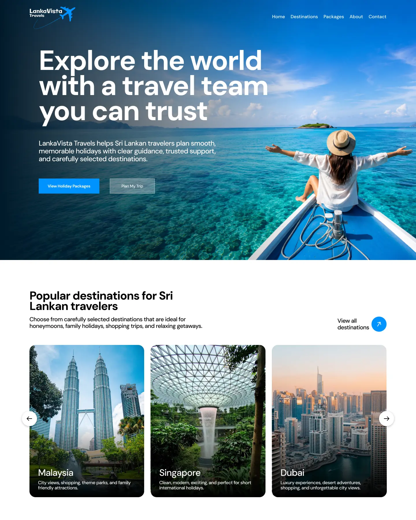 Ceyonra web design project preview 1