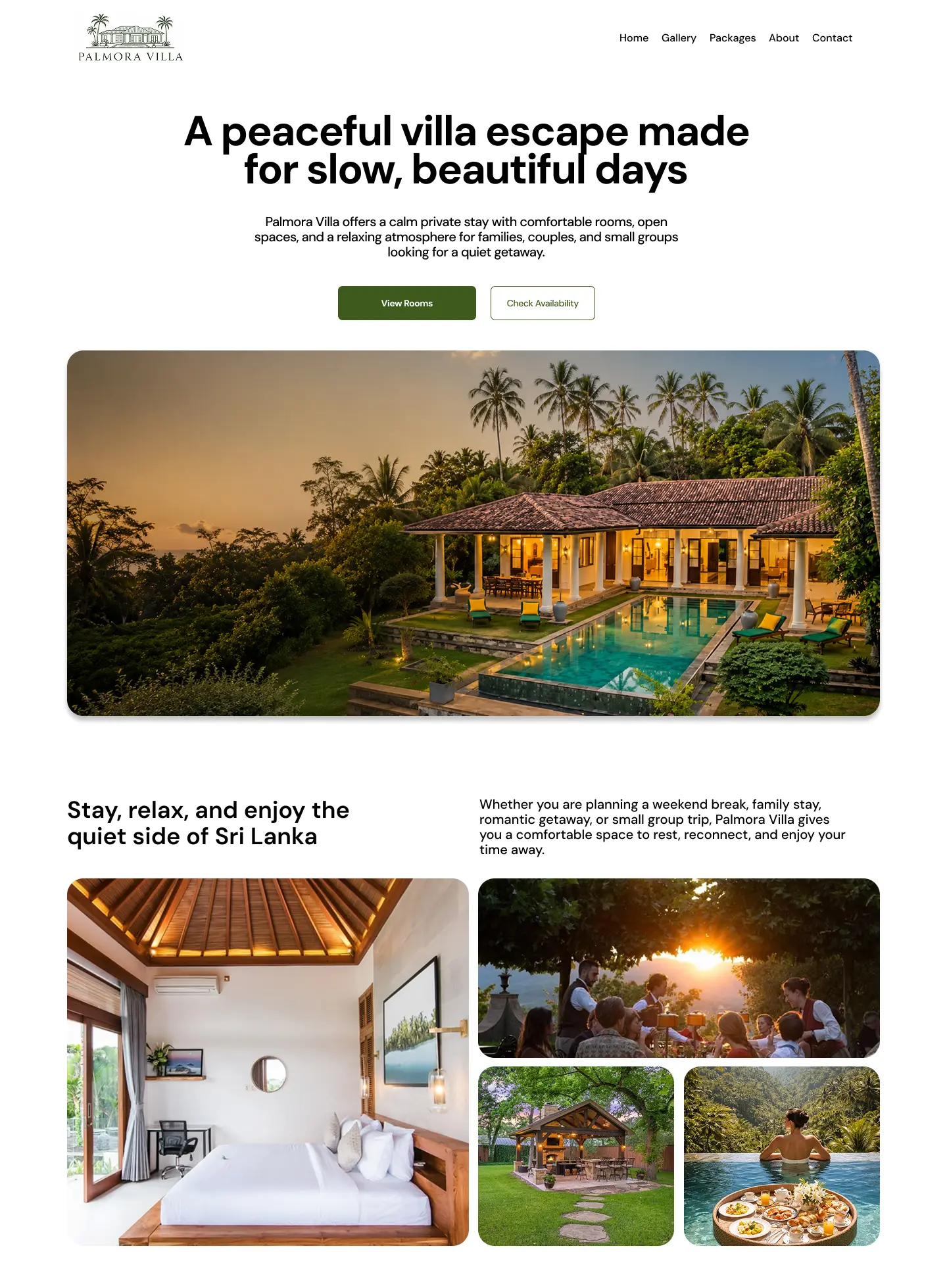 Ceyonra web design project preview 3